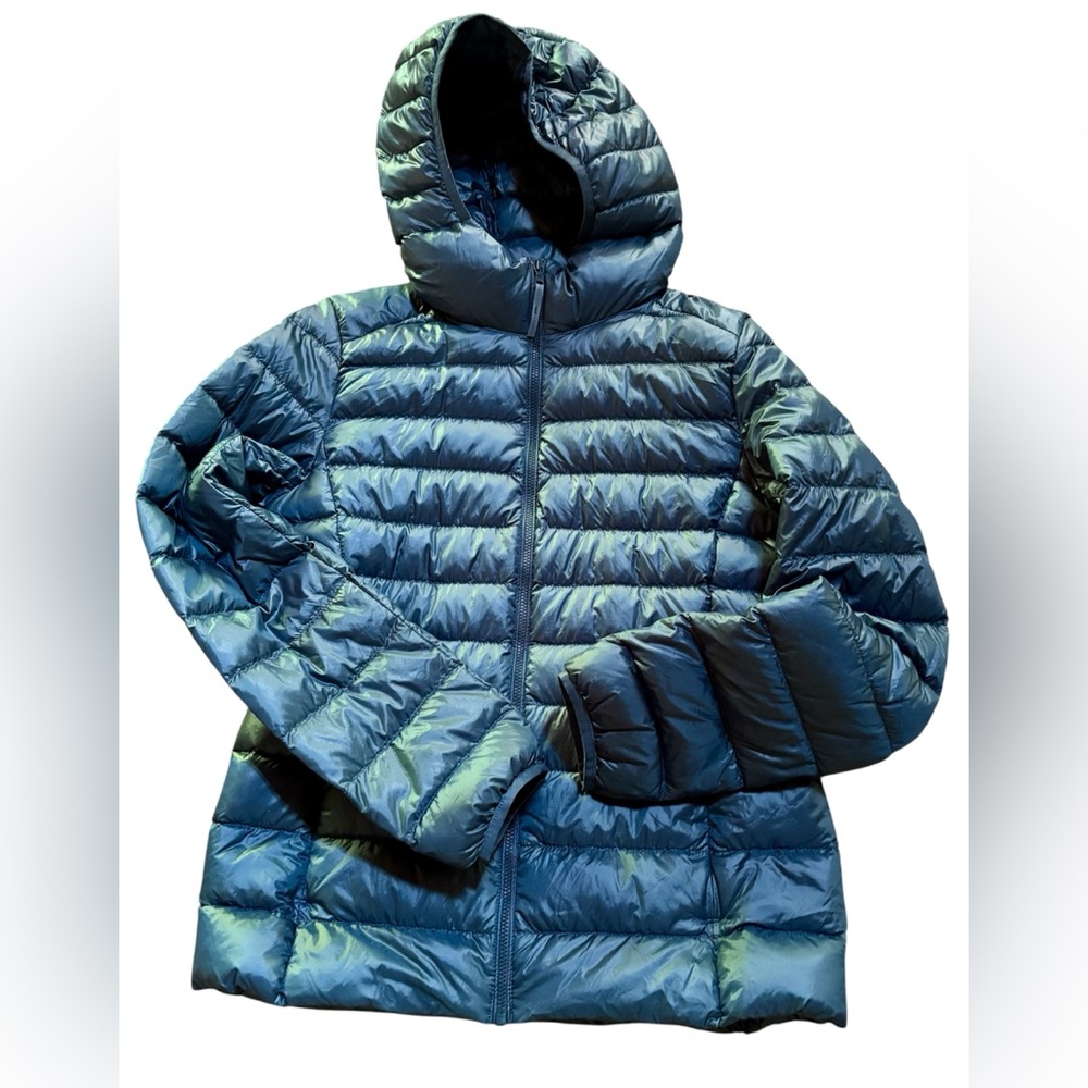 Uniqlo Blue Puffer Jacket